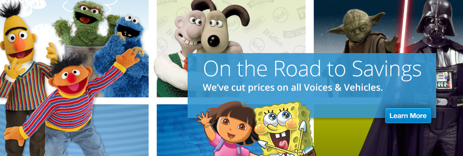 We've cut prices on voices and vehicles in the Garmin Garage
