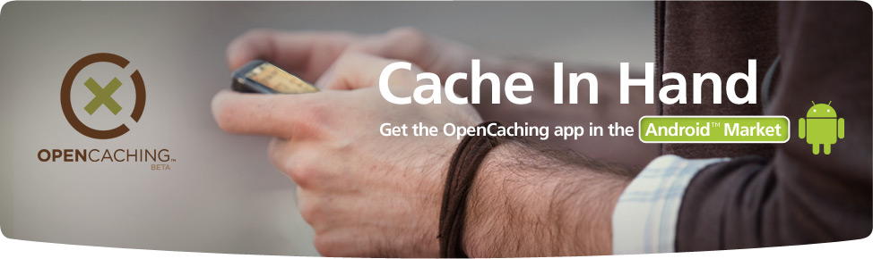 Get the OpenCaching app in Android Market&trade;