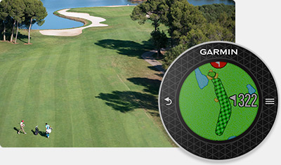 Garmin Approach Golf Watches - Color CourseView Maps