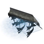 The Upside Down Black Pearl