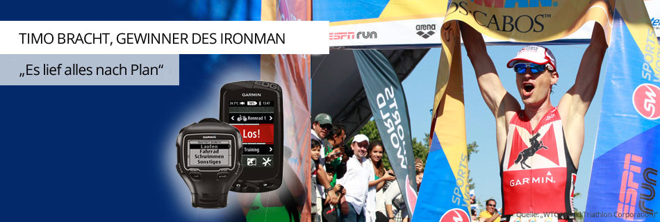 Timo Bracht, Gewinner des Ironman