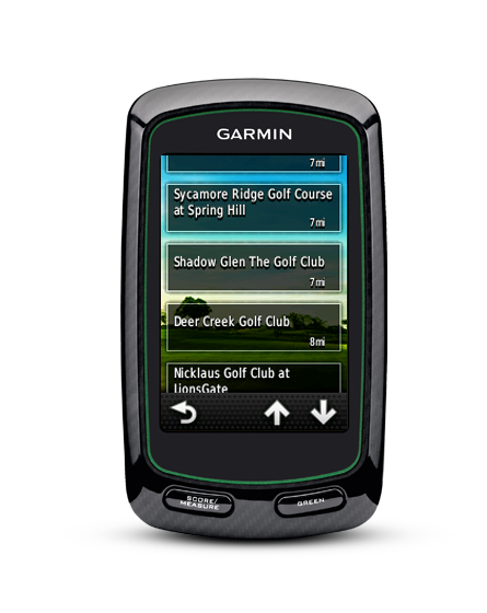 Garmin Approach Preloaded Golf Courses