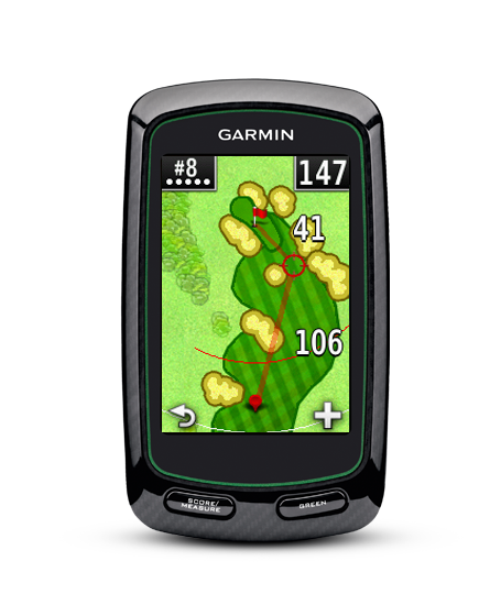 Garmin Approach Touch Targeting