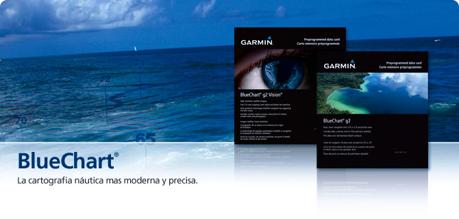 BlueChart®-Mapas GPS Garmin