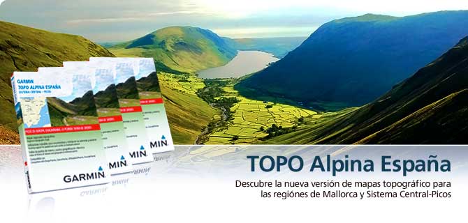 TOPO España -Mapas GPS Garmin