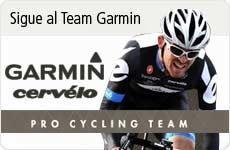Sigue al Team Garmin