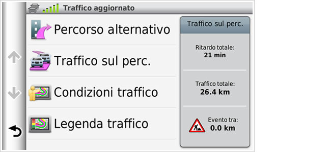 Infotraffico Garmin - Non solo sul proprio percorso