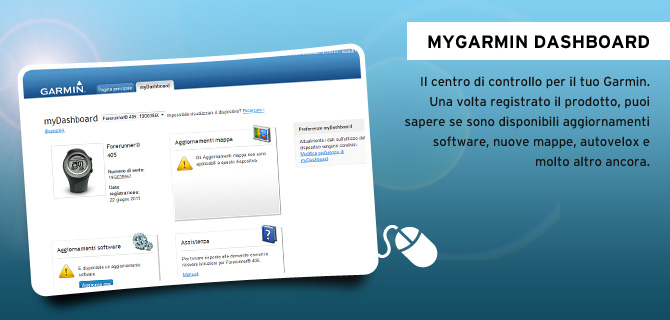 myGarmin Dashboard
