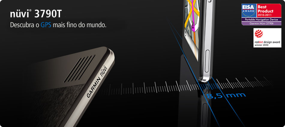 nuvi 3790T GPS Mais Fino