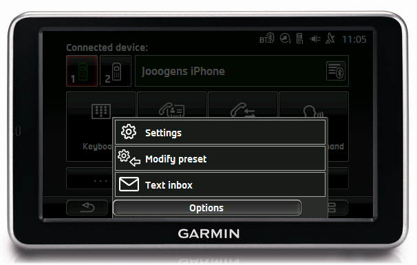 garmin vivoactive 4 text message