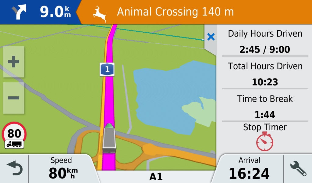 Customised truck routing