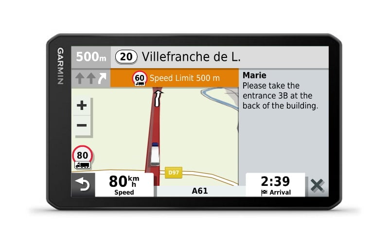 GPS Garmin dezl LGV710 - écran 7 pouces - La Boutique de la Route