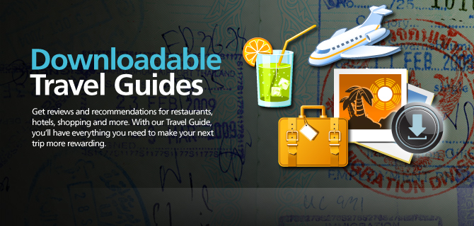 Downloadable travel guides