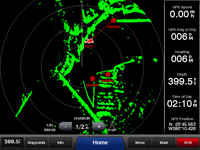 radar garmin gmr marpa xhd automatic aid plotting mini radome marine gpscentral
