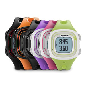 running watch that shows pace and distance