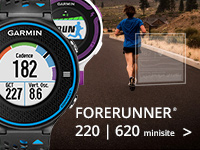 Forerunner 220-620 minisite