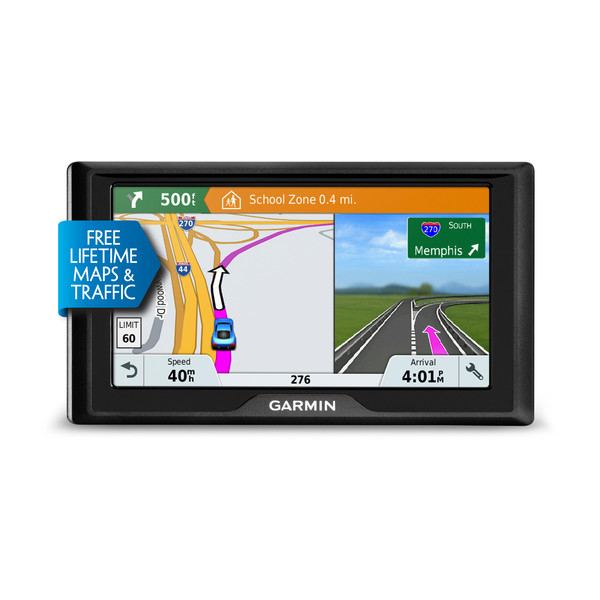 Garmin DriveSmart 55 LMT-S GPS Sat Nav|Lifetime UK Ireland Map+Live Traffic|WiFi 