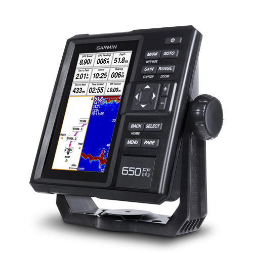 Chart Plotter Depth Sounder Combo