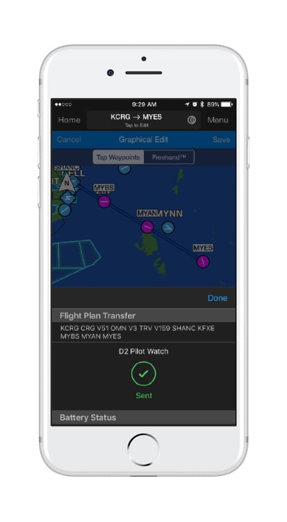 ></div> </div> <p> </p> <h3>Customizable Features</h3> <p>With its customizable data fields, D2 Charlie makes it easy to access the data that’s most important to you — such as current GPS groundspeed, GPS track, distance from waypoints/airports, estimated time en route, bearing, glide ratio and other key flight parameters. A handy altitude alerting feature can be set to notify you when reaching or leaving a preselected altitude. And you can also select a stopwatch function for timing approaches or flight legs. A baro-based O2 Altitude alert feature vibrates to remind you when supplemental oxygen is required at operating altitudes above 12,500’. Plus, various other timer functions with vibrating alerts can be set to let you know when it’s time to switch fuel tanks or perform other time-critical tasks.</p> <p> </p> <div class=