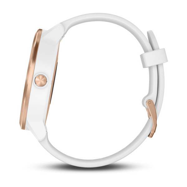 garmin vivoactive white rose gold