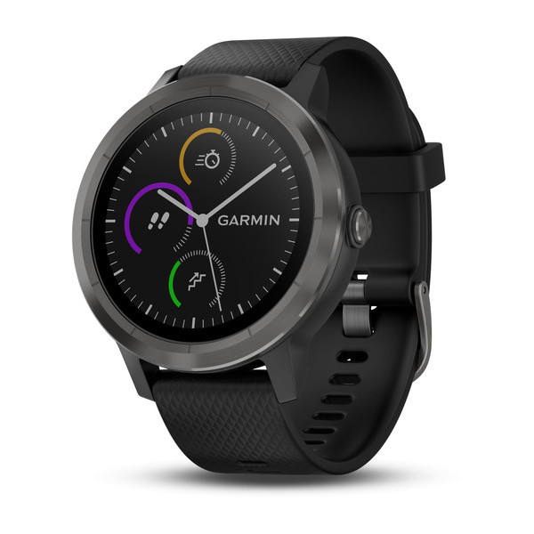 garmin vivoactive 3 slate black smartwatch