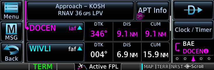 Advanced Approach to IFR