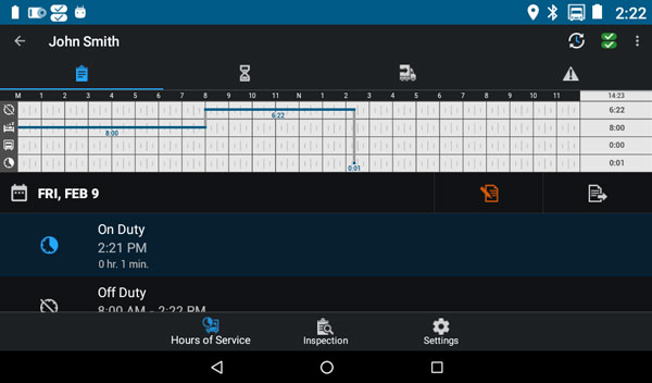 Works with Garmin eLog Compliant ELD