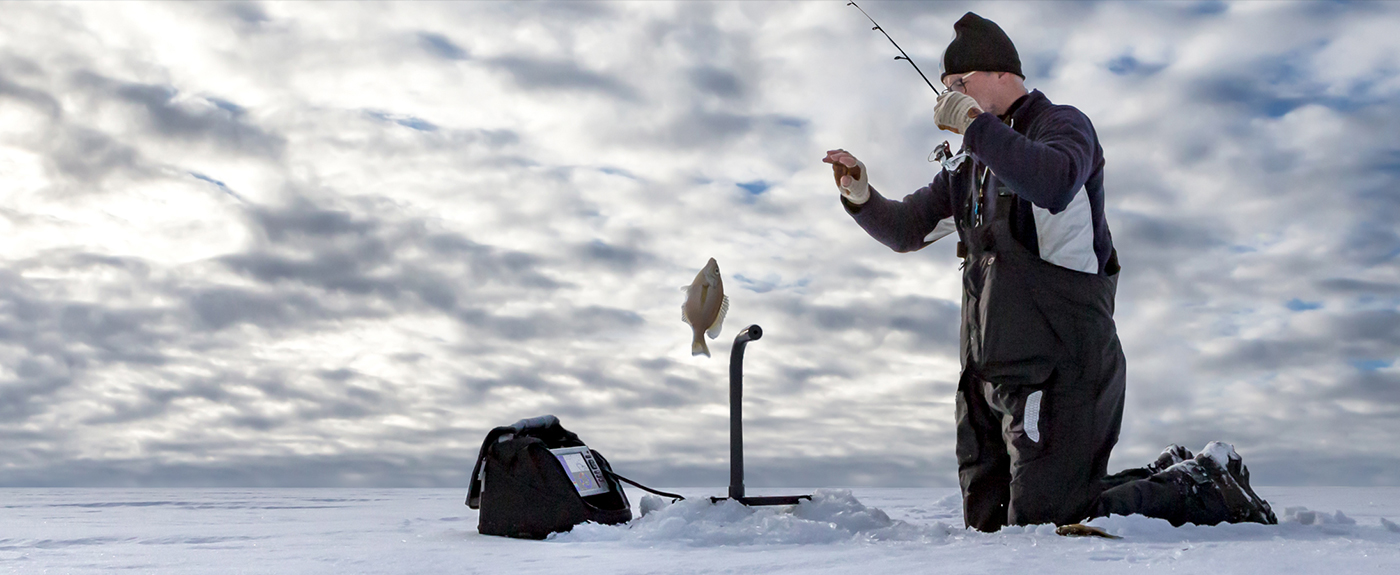 The Panoptix ice fishing bundle will transform your ice fishing experience....