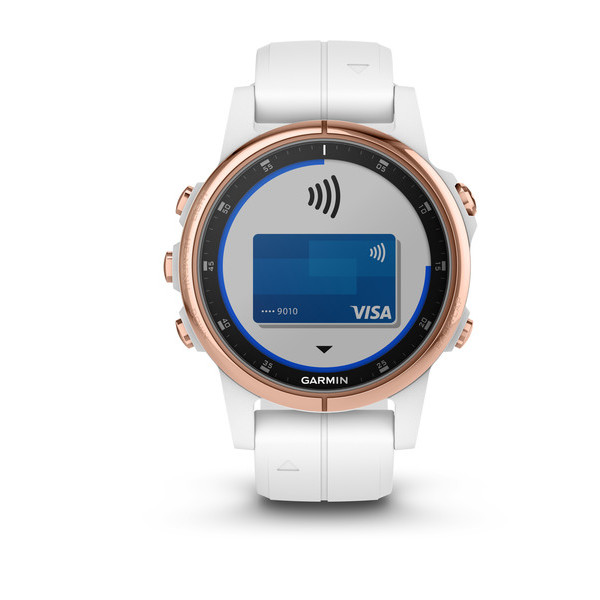 GARMIN Fenix 5S PLUS gold płatności zbliżeniowe GARMIN Fenix 5S PLUS gold płatności zbliżeniowe