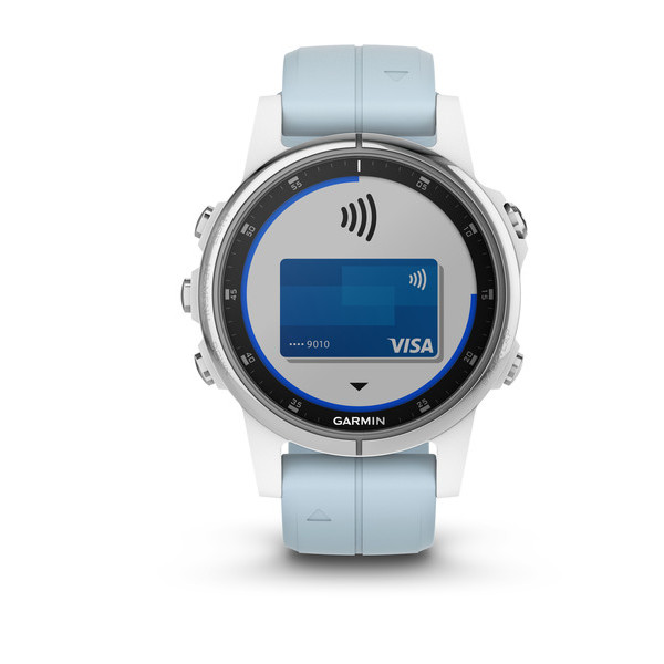 GARMIN Fenix 5S PLUS Srebrny bezprzewodeowe platnosci GARMIN Fenix 5S PLUS Srebrny bezprzewodeowe platnosci