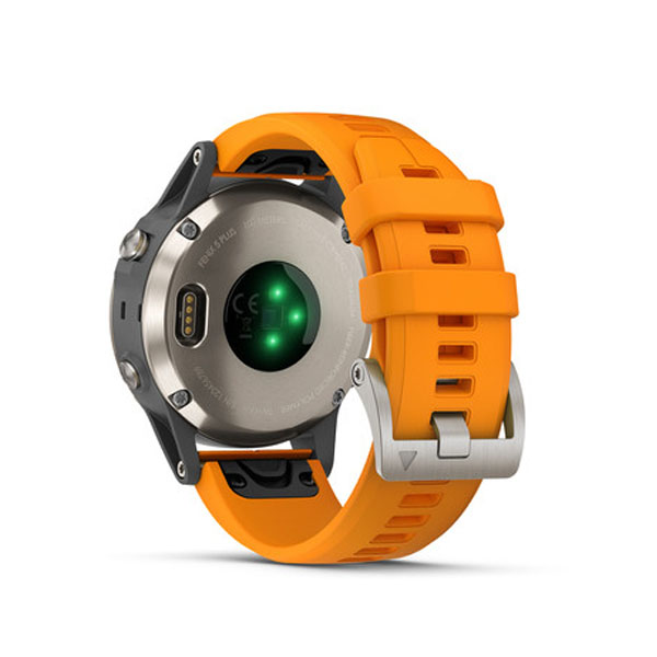 garmin fenix 5 Plus tytan srebrny żółty pasek elevate garmin fenix 5 Plus tytan srebrny żółty pasek elevate