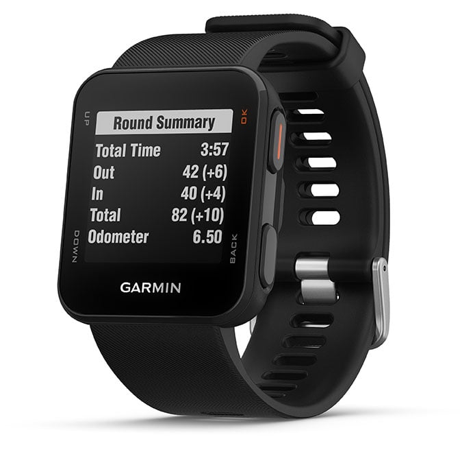 garmin courses on watch