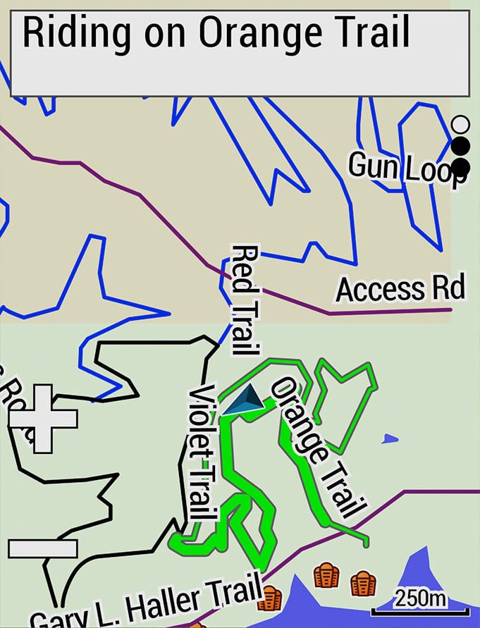 Garmin edge 530 trails