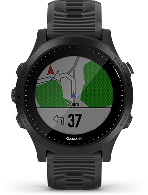 The Forerunner 945 is a premium running watch that features music streaming music storage performance monitoring features such as VO2 max and much more