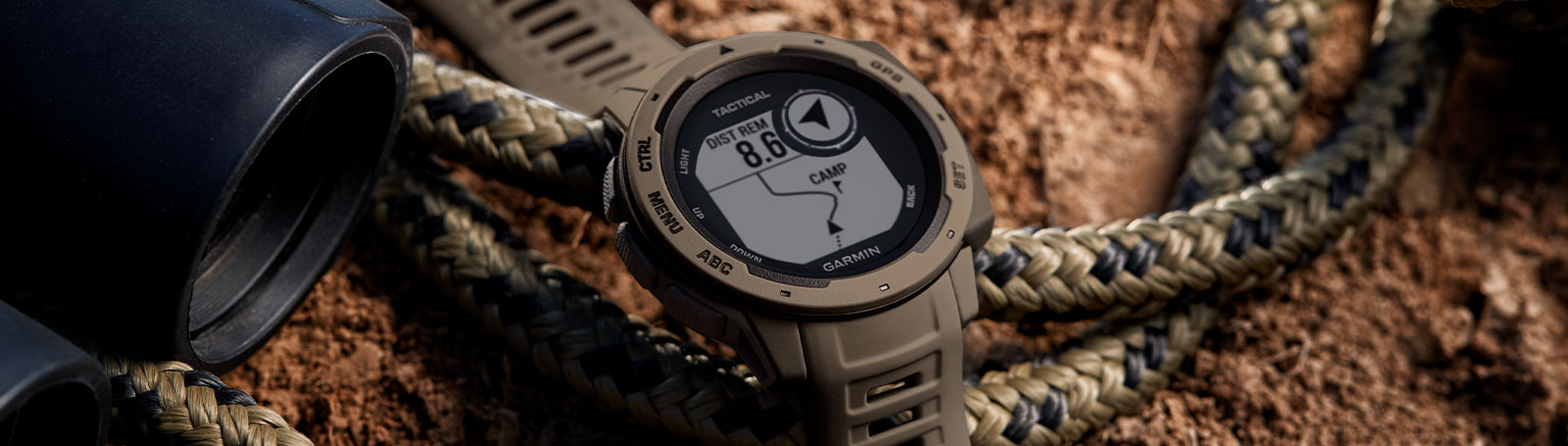 Garmin Instinct 2 Solar Tactical Edition Reloj deportivo Coyote