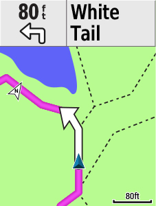Advanced navigation with Garmin Cycle Map