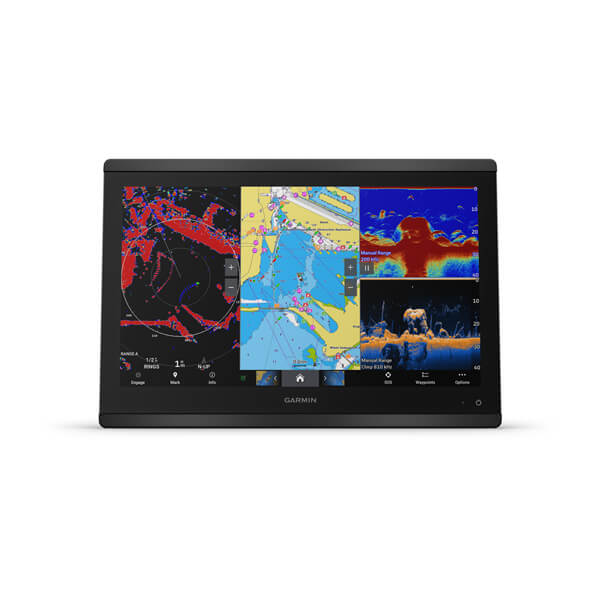 Garmin GPSMAP 8616 with 16 Touchscreen Chartplotter and Bluechart G3 and Lakevu G3 Mapping, 010-02093-01