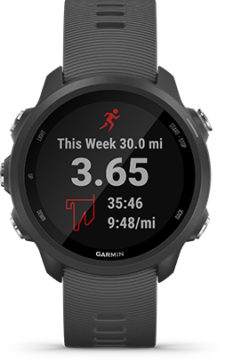 SYNCS WITH GARMIN CONNECT™