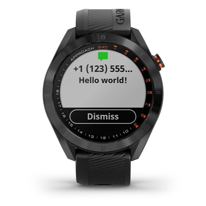 Garmin approach s40 gps golf smartwatch new arrivals