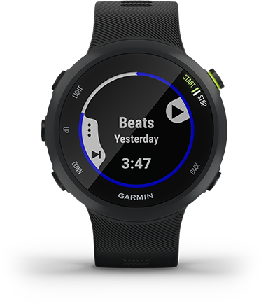 Garmin forerunner 45 online interval training