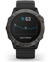 fēnix 6X Pro & Sapphire with body battery energy monitor screen