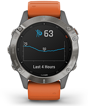 fenix 6 Pro & Sapphire with body battery energy monitor screen