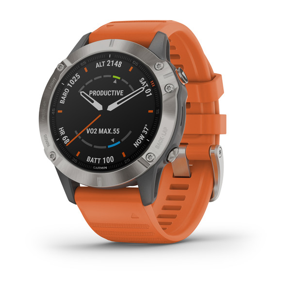 Garmin Fenix 6 Pro Sapphire Multisport Fitness Watch