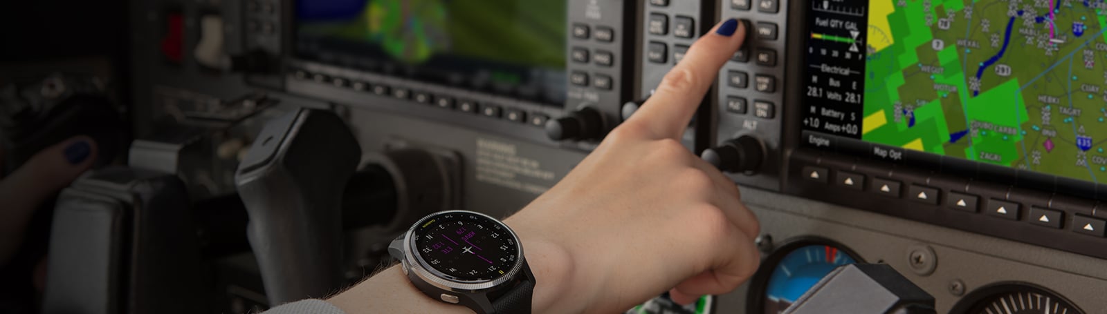 Dedicated flight system. At your wrist.