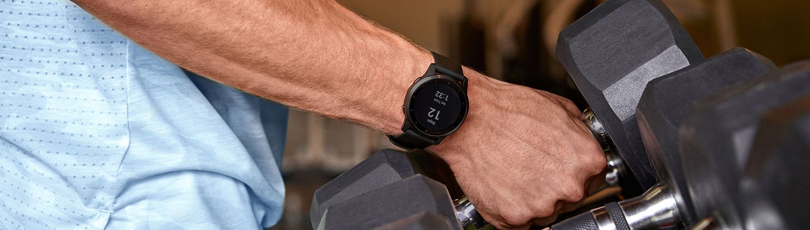 Garmin Vivoactive 4 Slate with Black Band - Factory Ref