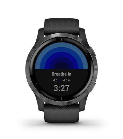 Garmin Vivoactive 4 Slate with Black Band - Factory Ref