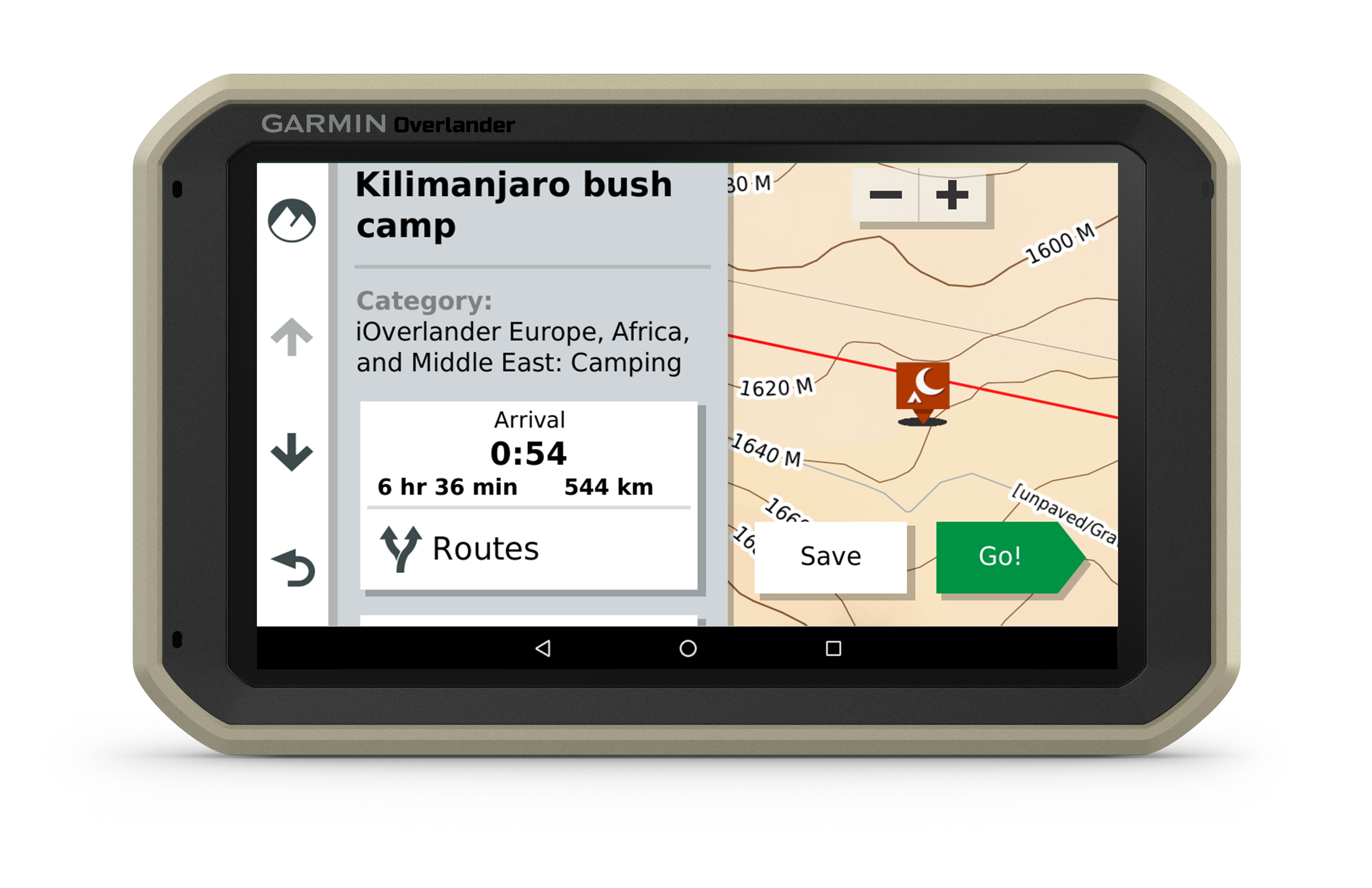 GPS Garmin Overlander 4x4 OffRoad + Tarjeta 8 gb - Todo para GPS GARMIN