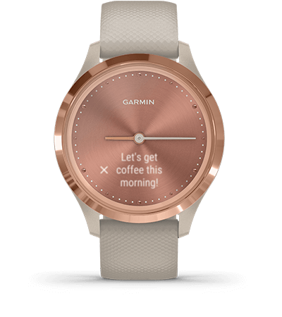 garmin vivomove rose gold