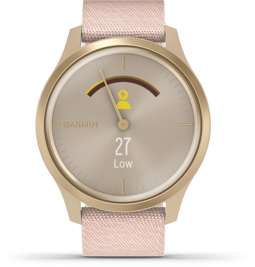 Garmin vivomove hr on sale rose gold review