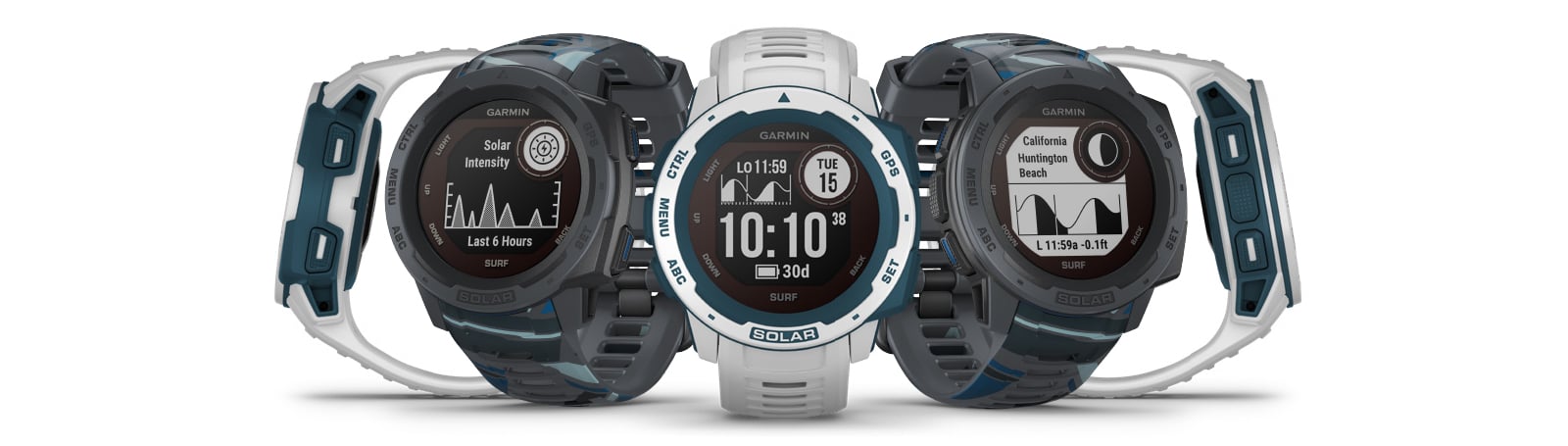 Garmin instinct solar online surf cloudbreak